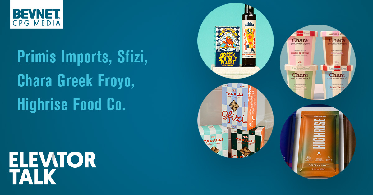 Elevator Talk: Primis Imports, Sfizi, Chara Greek Froyo, Highrise Food Co.